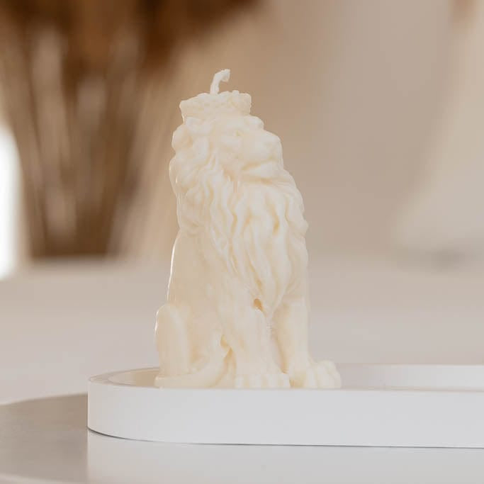 Lion Candle - Handle Candle