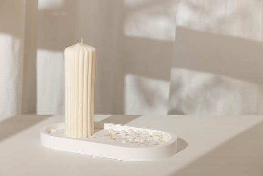 Pyramid Candle - Handle Candle